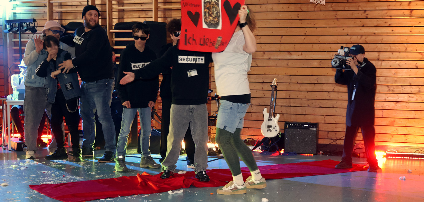 Security schützt die Rockstars der RLS